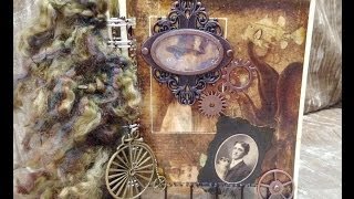 Peculiar Ancestry Muti-Pocket Page Mini Album DT Project
