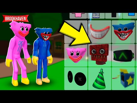 How To Turn Into Poppy Playtime In Roblox Brookhaven!