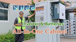 Installation Of 50Kw All In One Energy Storage Container