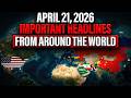 Global News: Conflicts, Economies, and Leaders Collide