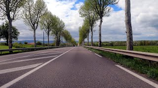 VLOG France - Bourbonnais (Frome Roanne to Moulins - driving 4K)