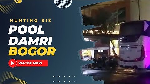 Di Pool Damri Botani Bogor Sambil Menunggu Hujan Reda