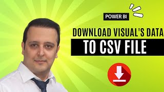 How To Download Power Bi Visuals Data Into A Csv File? Use Power Automate