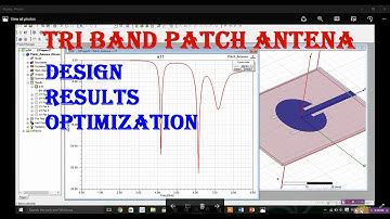 tri band patch antenna design in hfss| cst | complete antenna course hfss|cst