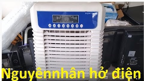 Quạt điều hòa bị rò điện,nguyên nhân?