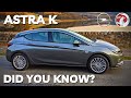 Hidden Features - Did you know? // Vauxhall Astra K (Opel Astra)