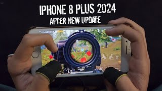 IPHONE 8 PLUS IN 2024 | BEST 4-FINGERS CLAW PUBG MOBILE HANDCAM GAMEPLAY screenshot 2