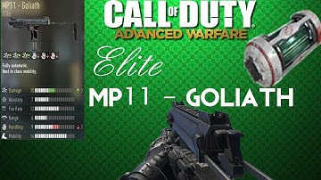 COD AW: MP11 Goliath Elite Dna Bomb w/All Elite Guns