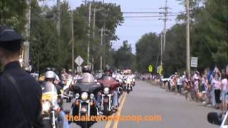 Funeral Procession Of Marine Cpl Nicholas S. Ott Lakhurst NJ