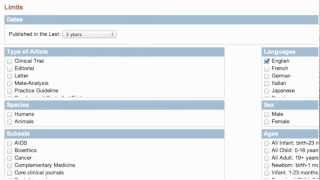 HS 159 Searching for Articles in PubMed