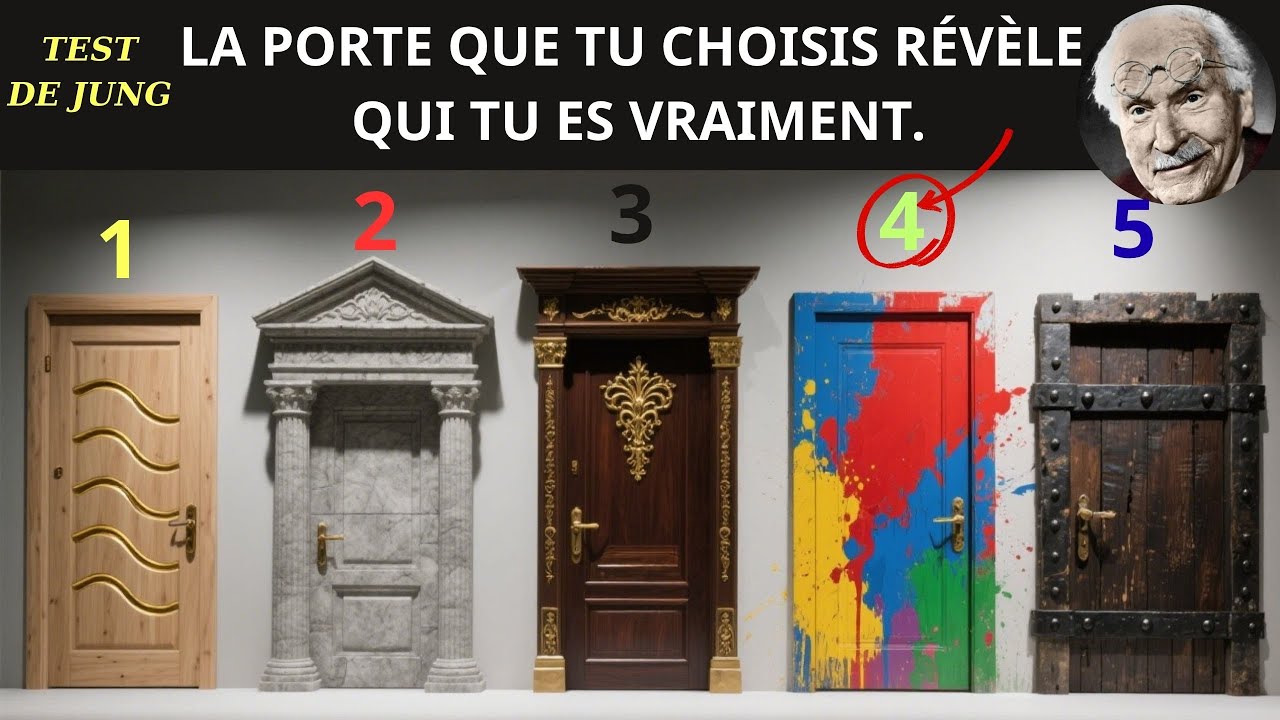 La porte que tu choisis révèle qui tu es vraiment  – Test Carl Jung