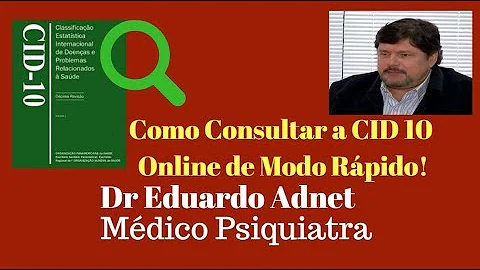 Como ver o Cid das doenças?