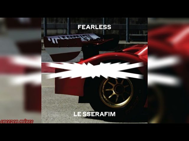 LE SSERAFIM - FEARLESS (Official Instrumental) class=