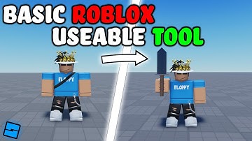 How to make a Roblox Tool | Roblox Studio Tutorial