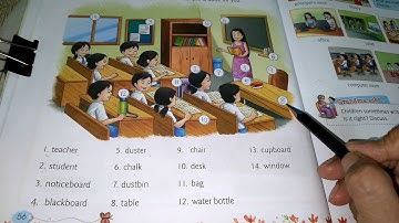 CLASS 1 // EVS// CHAPTER-13 : MY SCHOOL // PART 1