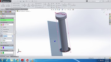 universal coupling PIN in solidworks