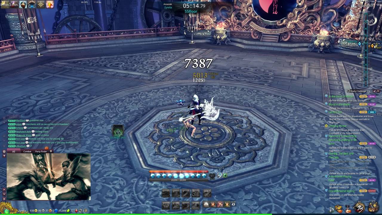 Infinity Tower - F59 - Assassin run + build & thoughts