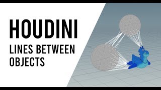 Houdini Generate lines between objects