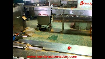 Rice bar centrifugal feeding and packing line