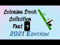 Coloring book Collection Part 9 / 2021 Edition