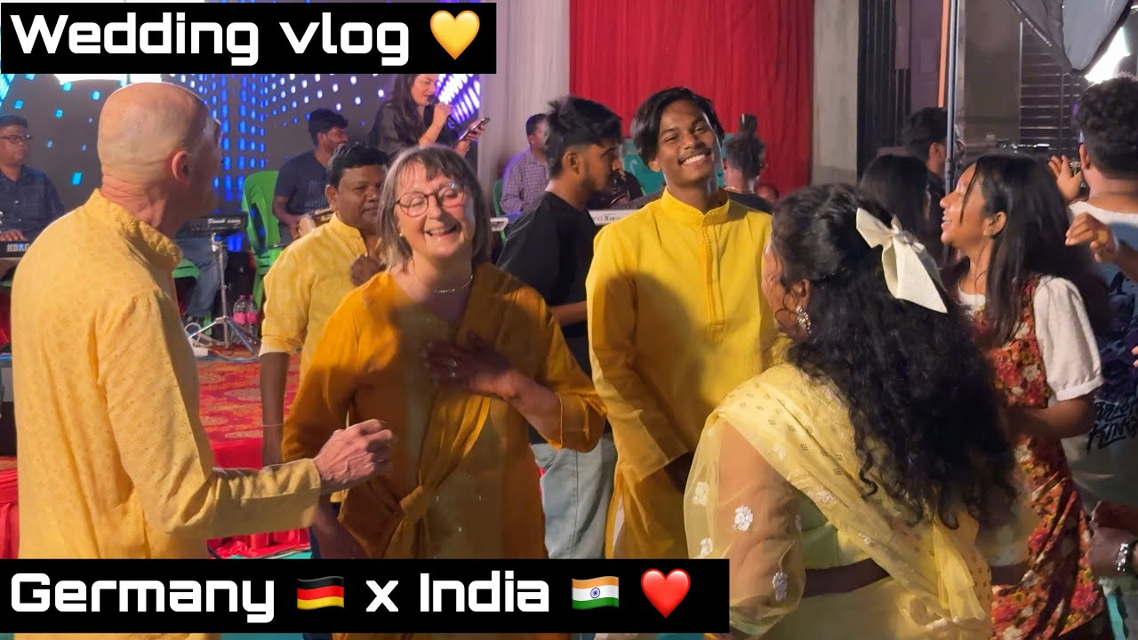 Germany k Mehmano ne machaya dhamal 🔥|| full wedding vibe 💛