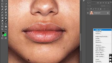 HOW TO CHANGE LIPSTICK COLOR  IN ADOBE PHOTOSHOP
