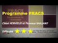 Programme pracs  florence vaillant et chlo hervieux