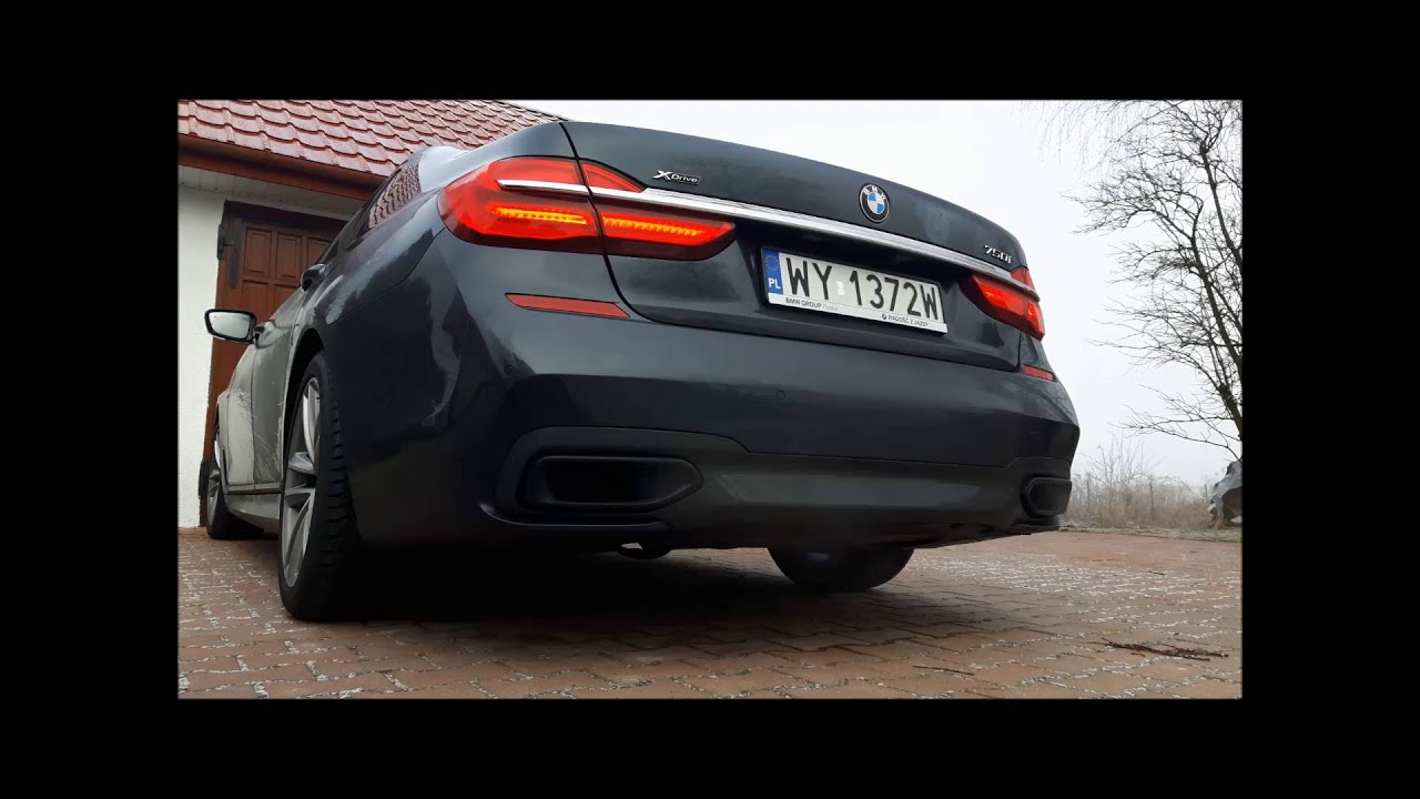 Bmw 750i G11 Start Up Sound Exhaust Sound Revs Youtube