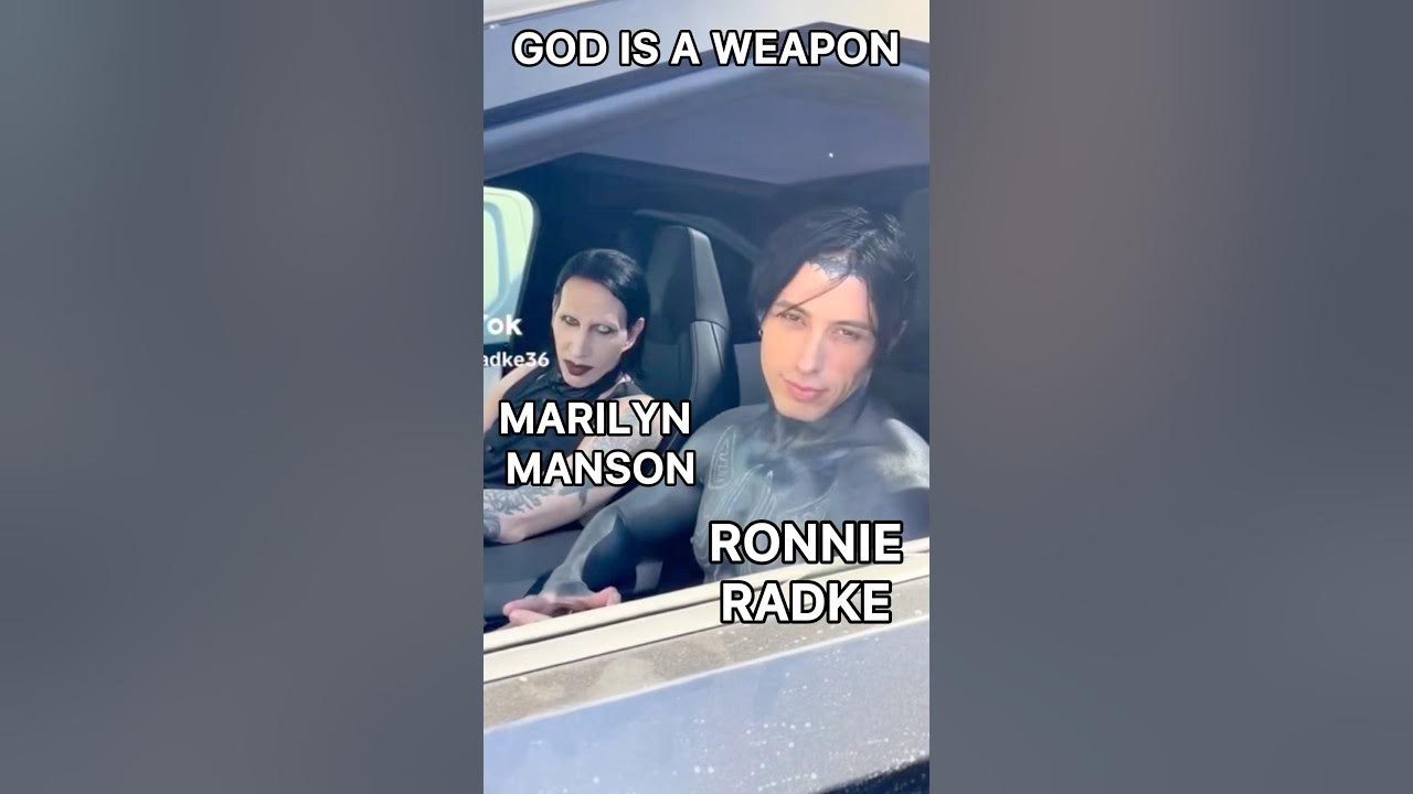 Marilyn Manson with Ronnie Radke OMG #marilynmanson #fallinginreverse #ronnieradke Marilyn Manson with Ronnie Radke OMG #marilynmanson #fallinginreverse #ronnieradke