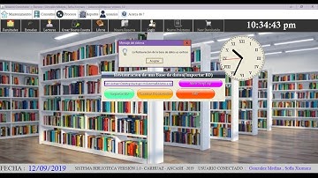 Restauración de una Base de datos de mysql desde Java(Importar una Base de datos)