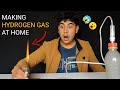 Making hydrogen gas at home By using Aluminum foil |(Hydrogen gas kasya banaya 😱😮)