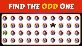 Find the Odd One | Super Mario and Sonic Dash Edition 🎮✨