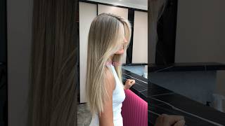 АирТач без обесцвечивания 🙌🏻 Использовали крем краску Keune❤️ #keune #balayage #blonde