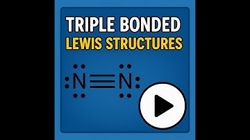 How to Properly Draw Triple Bonded Lewis Structures! It is NOT that bad!