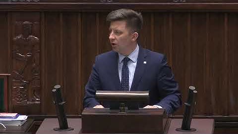 Michał Dworczyk - wystąpienie z 25 kwietnia 2019 r.