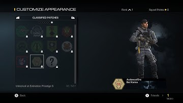 COD GHOSTS: Hidden Classified Patch TOASTIES!!! @Raawwwrrr_Shaw