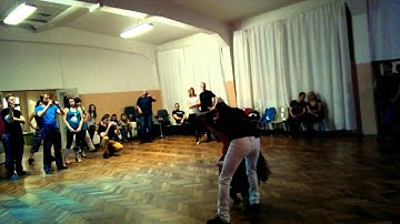 Lidio and Monique - Zouk demo in Prague - Mar2014