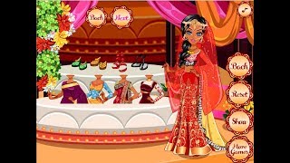 Gorgeous Indian Bride Wedding Fashion Salon Makeup game || Gopi Fashion Salon game screenshot 3