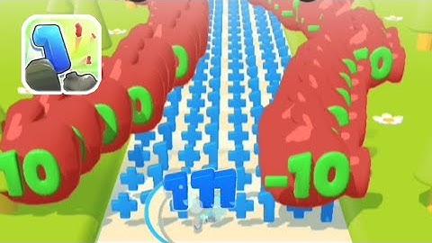 Number Run 3D|| Gameplay (iOS & Android) Walkthrough part 15