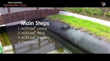 Geosynthetic Application | How "Geotextile Tube in Shore Protection" is done?