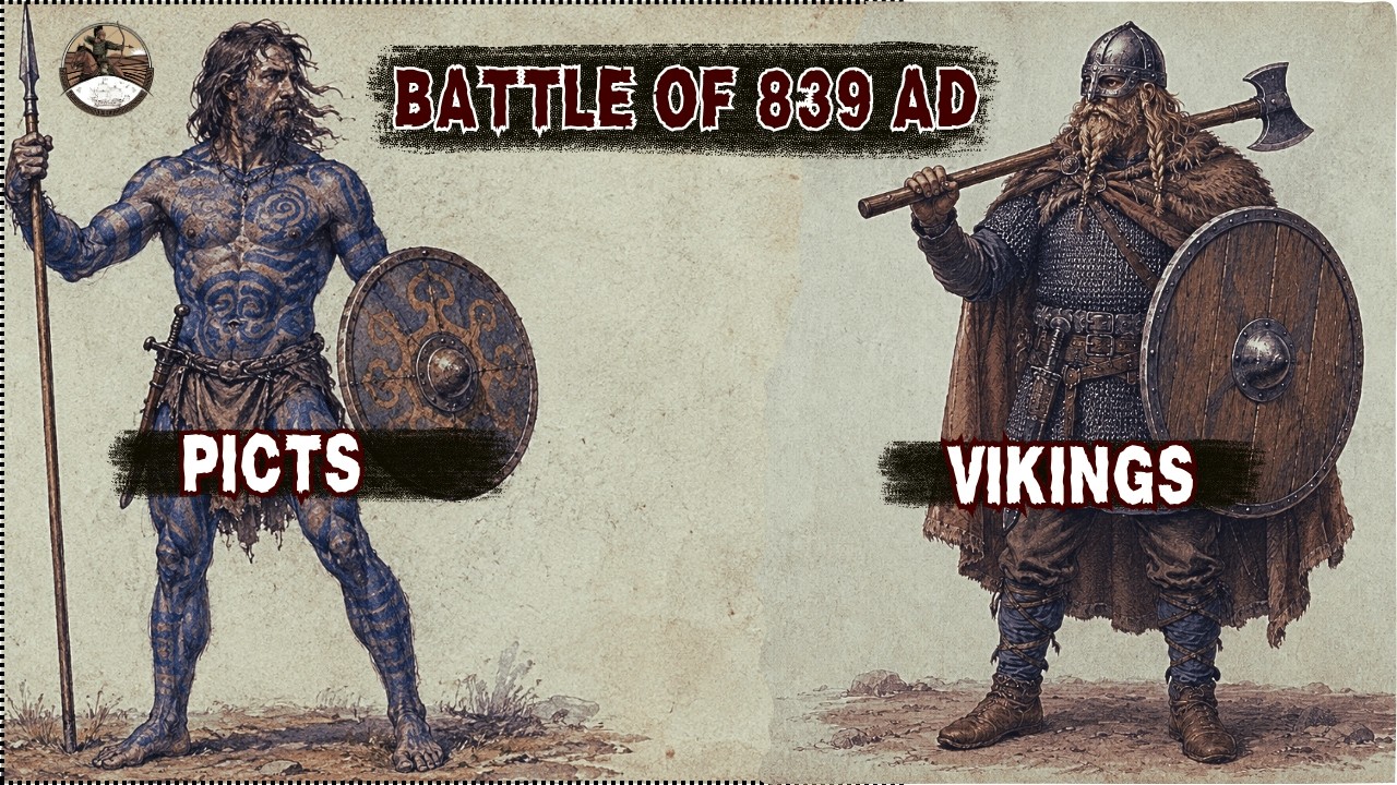 Picts vs Vikings - The Battle of 839 AD That Forged Scotland