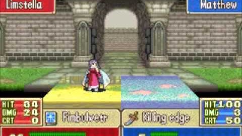 Fire emblem chapter 30 Matthew vs Limstella
