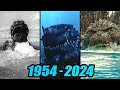 Evolution of godzilla swimming  19542024
