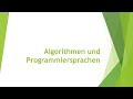 Digitale Grundlagen: Algorithmen & Programmiersprachen leicht verständlich erklärt 📚