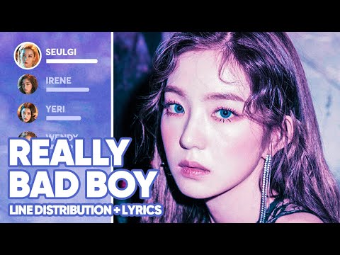 Red Velvet - RBB (Really Bad Boy) Line Distribution + Lyrics Color Coded PATREON REQUESTED