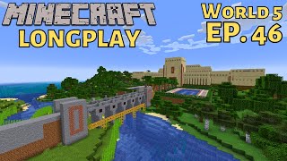 Minecraft Survival Longplay 1.20  Episode 46  Building A Bridge (No Commentary)