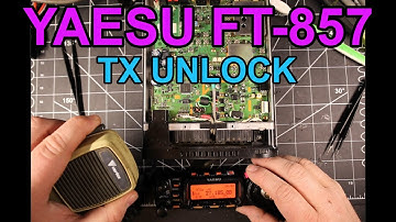 YAESU FT-857 TX Unlock Frequency expansion