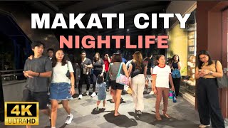 Makati City Night Vibes 🇵🇭 | Full Walking Tour (2026) | Philippines Nightlife Experience in 4K