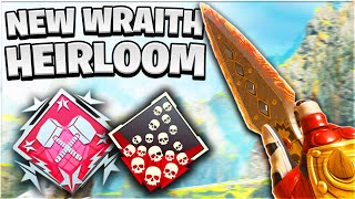 When A Wraith Movement Player Unlocks The New Heirloom (24 Kills 5000 Damage)