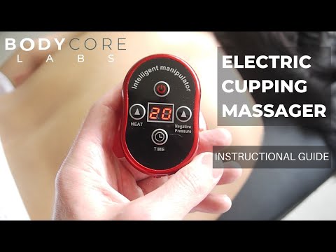 Electric Cupping Massager Instructional Video   BodyCore Labs